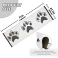 thumbnail image 5 of Yayeee Runner Rug for Bedroom 2'x6' Machine Washable Hallway Non Slip Mat, Cartoon Cat Paw, 5 of 8