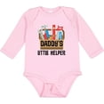 thumbnail image 3 of Inktastic Daddys Little Helper Tool Box Boys or Girls Long Sleeve Baby Bodysuit, 3 of 5