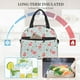 thumbnail image 4 of Disketp Cute Flamingo Lonchera Térmica para Mujer y Hombre, Bolsa de Almuerzo Reutilizable e Impermeable para Trabajo, Viajes y Picnic, 4 of 7