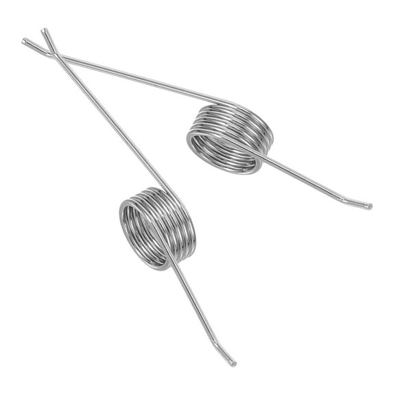 IBASETOY 2Pcs Bin Lid Spring Replacement Stainless Steel Easy Installation Trash Can Accessories