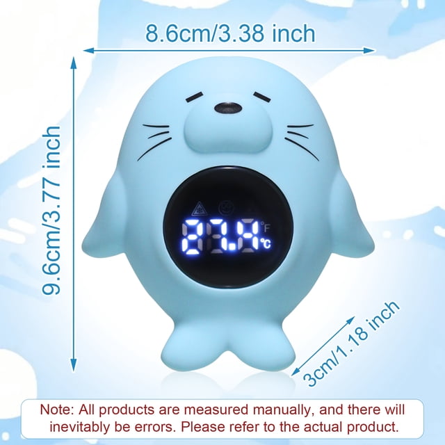 Bearachild Termómetro flotante para baño de bebé para un control seguro y confiable de la temperatura del agua. Automatizado. Termómetros