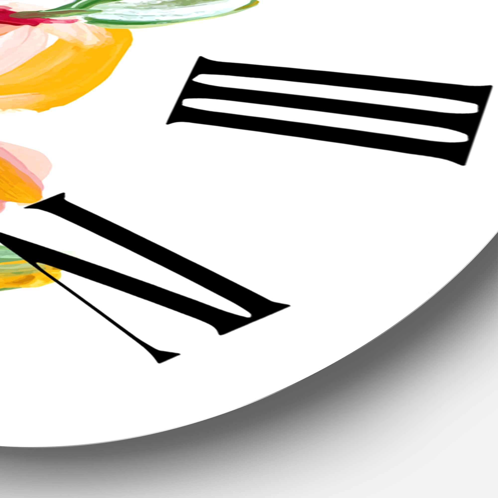 Designart 'Enjoy Every Moment' Traditional Wall Clock
