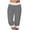 Dark Gray, variant on Admvng Womens Capri Pants Elastic Waist Sweatpants Outdoor Sports Summer Casual Yoga Cropped Pants