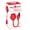 Bullet Red, variant on Wild Rose & Bullet Wild Rose Rechargeable Silicone Suction Vibrator