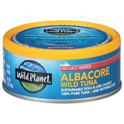 Wild Planet Albacore No Salt Added Wild Tuna 5 oz