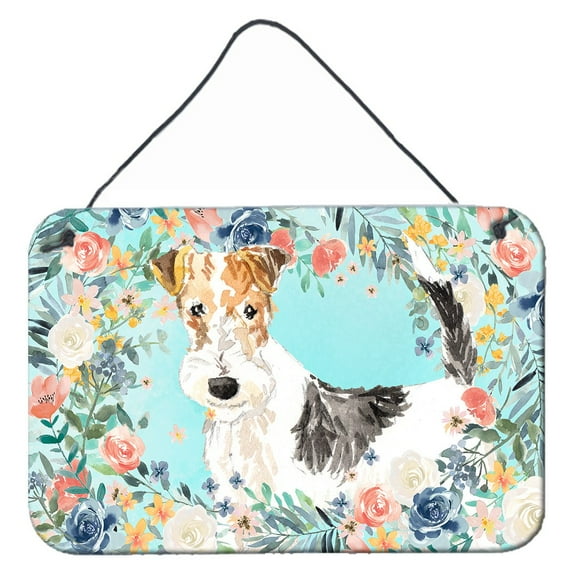 Fox Terrier Wall or Door Hanging Prints