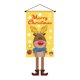 thumbnail image 2 of Christmas Flag Hanging Cloth Winter Holiday Wall Decoration, 2 of 6