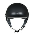 thumbnail image 2 of CHCYCLE Motorcycle Half Helmet Large, Matte Black, 2 of 6