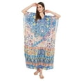thumbnail image 1 of Caftans pour Femmes Longue Maxi Grande Taille Robe Caftans Manches 3/4 Robes pour Dames Filles en Ligne, 1 of 7