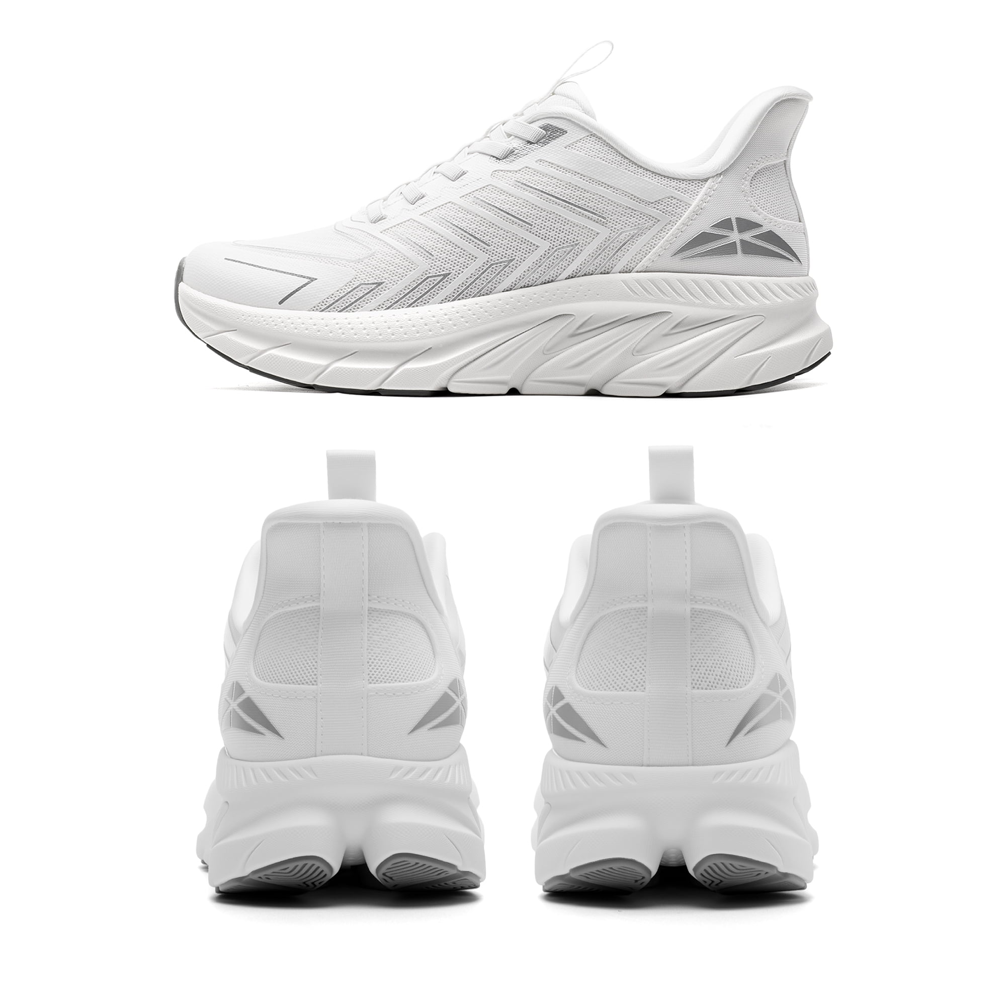 ALLSWIFIT Women’s Slip-On Walking & Running Shoes – Comfortable, Breathable, Non-Slip Tennis Sneakers for Gym, Workout, Cross-Training, and Casual Wear