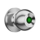 thumbnail image 1 of Cerradura de huella dactilar para interiores, cerradura de bola de madera para puertas domésticas, cerradura electrónica universal para puertas izquierda y derecha, colgante, 1 of 2