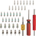 thumbnail image 1 of 39 PCS Air Conditioning Valve Core Accessories Kit, R12 R134a Refrigeration, 1 of 5