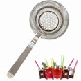 thumbnail image 1 of 1 pc round cocktail strainer, stainless steel ice filtration tool, strainer filter for home bar restaurant, 1 of 5