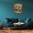 thumbnail image 5 of Tori Home 'Napoleon Crossing the Alps, 1801' by Jacques Louis David Framed Painting, 5 of 5