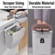 thumbnail image 2 of High Capacity Wall Mounted Trash Can Bin With Lid Waste Bin Kitchen Cabinet Door Hanging Trash Bin Recycle Dustbin Aoba, 2 of 5