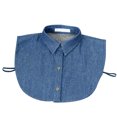 thumbnail image 1 of Blusa de cuello desmontable falso Medias camisas Collares falsos falsos para mujeres y niñas Vhermosa 222490-2, 1 of 1