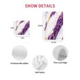 thumbnail image 7 of Marble Purple Kitchen Dish Towels for Drying Dishes Set of 2, Gold Foil Ceramic Style Cracks Scratches Waffle Weave Microfiber Hand Tea Bathroom Towels Quick Dry & Absorbent Towel 15.7x23.6, 7 of 7
