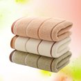 thumbnail image 4 of OUNONA 3Pcs Set Hand Towels Cotton Rectangular For Household Use 11.8x13.4in, 4 of 7