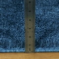thumbnail image 5 of GlowSol 9x12 feet Fluffy Shag Rug Non-Shedding Non Slip Fuzzy Plush Rug Contemporary Shaggy Carpet for Living Room Bedroom Dorm Nursery, Navy Blue, 5 of 6