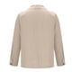 thumbnail image 5 of Blusa y camisa de manga larga con cuello vuelto para hombre, color liso, de otoño, de poliéster, con botones y manga larga, 5 of 6
