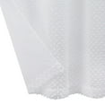 thumbnail image 5 of Mia Embellished Grommet Sheer Curtain Drape Panels, Set of 2 with Tiebacks, White, 38" x 96", 5 of 10