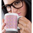 thumbnail image 2 of 3drose, Geometric Pattern Background - Abstract Colorful Vector Design, 15oz Mug, 2 of 6