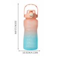 thumbnail image 2 of CNKOO 2L Water Bottle Sports Cup With Inspirational Time Mark And Removable Filter Is Suitable For Fitness And Outdoor Transportation, 2 of 2