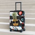 thumbnail image 5 of Pineapple With Black Glasses Luggage Cover Anti Scratch, Elastic Suitcase Protector Suitcase Covers for Luggage Fits 18-32 Inch Luggage, 5 of 5