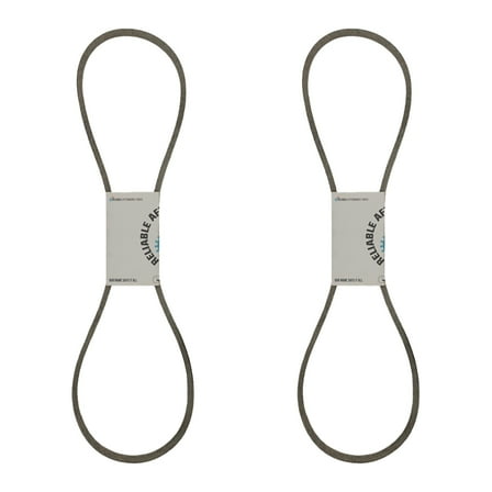 RAParts (2 Pk) Deck Belt 1/2" x 62" Fits Cub Cadet 2000 Series 754-3073 954-3073