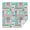 Multicolor Cartoon Geometric, variant on Multicolor Ethnic Floral Pattern Square Tablecloth,Waterproof Square Table Cover,Wipeable Spillproof Washable Table Cover for Home Kitchen Party Decor 42"X42"(107x107cm)