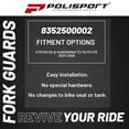 thumbnail image 3 of Polisport  Black Fork Guards for KTM SX/XC and Husqvarna TC/TE/FC/FE (2023–2025) – OEM Fit – Durable Gloss Polypropylene – Roost & Debris Protection – Easy Bolt-On Installation 8352500002, 3 of 9