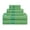 Spring Green, variant on Meadowcove Rayon from Bamboo/Cotton Blend 6-Piece Face Hand, and Bath Towels Set , Chrome by Blue Nile Mills