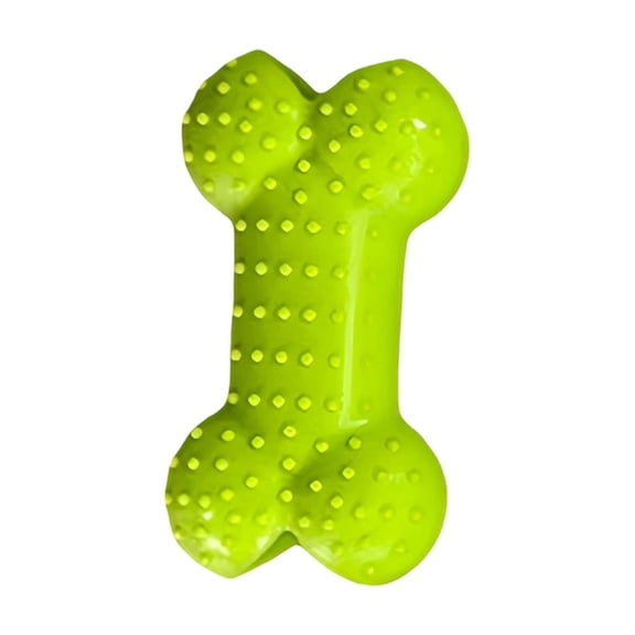 FTsdfkl 3.5Inch Soft Small Rubber Bone Pet Dog Puppy Cat Toys,Interactive For Cats Play Tug Chew Exercise, Colorful Dot Toy for Puppy Games