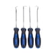 thumbnail image 3 of Juego de herramientas de gancho y selección de precisión 4x Extracción de manguera de Mantenimiento Ajuste de juntas tóricas Cola extractor de sellos de aceite, 3 of 8