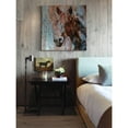 thumbnail image 4 of Marmont Hill "Rustic Horse II" by Irena Orlov Painting Print on Wrapped Canvas, 4 of 4