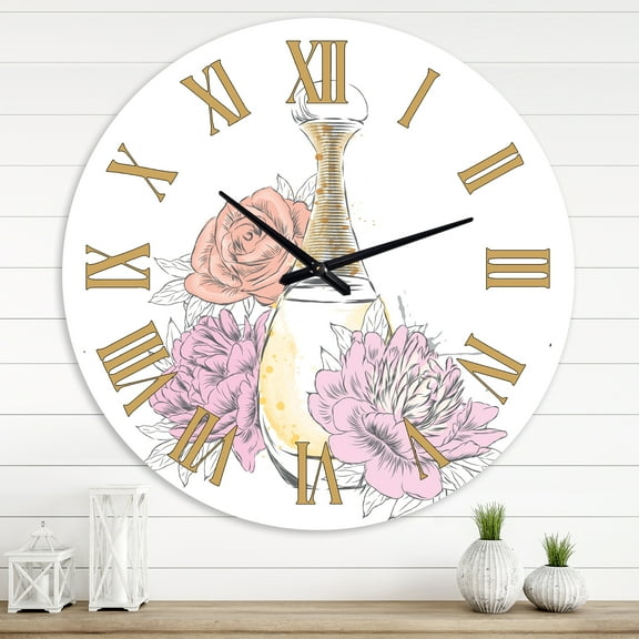 Designart 1 in Traditional Wall Clock