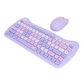 thumbnail image 3 of Senjay Computer Keyboard,2.4G Wireless Keyboard and Mouse,Cute Cat Shape 2.4G Wireless Keyboard and Mouse Colours Low Power Technology Wireless Keyboard Mouse Combo for Gaming, 3 of 8