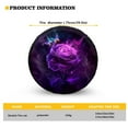 thumbnail image 5 of Yuyamidu Purple Rose Spare Wheel Tire Cover Butterfly Wheel Spare Tire Covers Universal Spare Tire Cover Wheel Protector for SUV, Camper Travel, Truck, RV, Trailer, 5 of 5