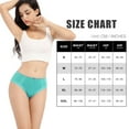 thumbnail image 3 of Asoul Women's Cotton Underwear Soft Stretch Hipster Underpants Packs of 5, 3 of 6