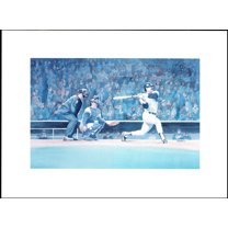 Reggie Jackson Autographed 18x24 Lithograph Photo New York Yankees PSA/DNA #T00051