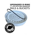 thumbnail image 2 of Upgraded Replacement Gasket O-Ring for New Generation Life Latch Screw Top Pail with Lid - 1.25 Gallon Bucket, 2 of 4