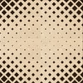 thumbnail image 1 of Ahgly Company Machine Washable Indoor Square Transitional Copper Brown Area Rugs, 5' Square, 1 of 7