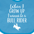 thumbnail image 4 of Inktastic Future Bull Rider Rodeo Boys Baby Bib, 4 of 4