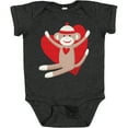 thumbnail image 3 of Inktastic Hug Sock Monkey Boys or Girls Baby Bodysuit, 3 of 5