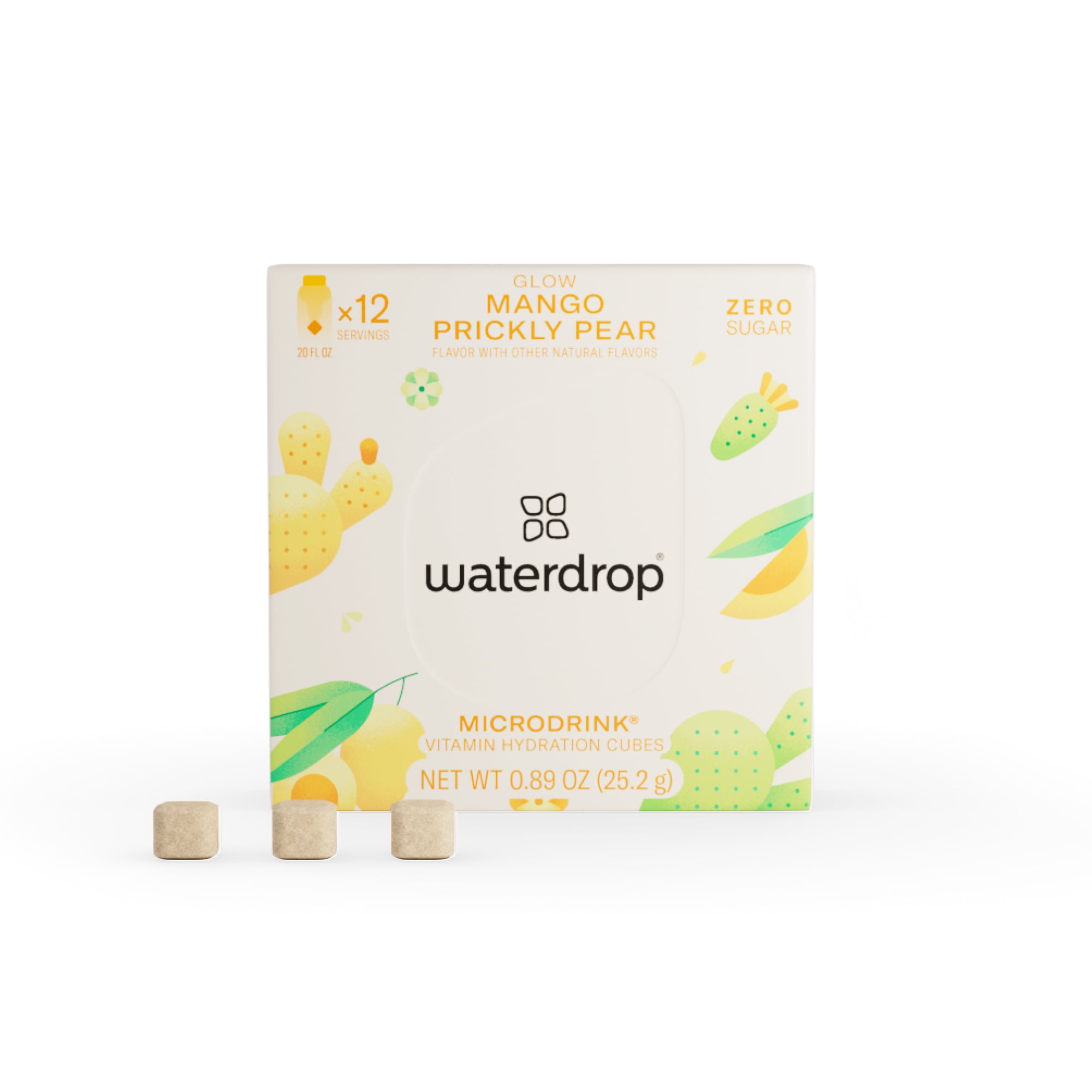 waterdrop Microdrink GLOW Flavored Water Packets with Valuable