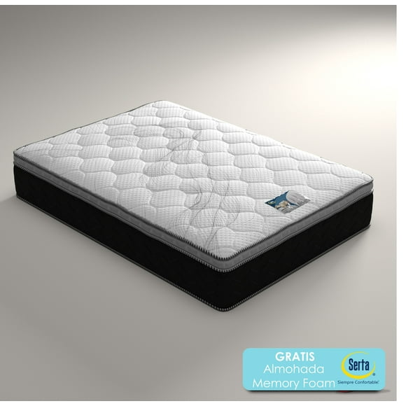 Colchón Queen Size Serta Preston Perfect Sleeper + 2 Almohadas