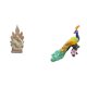 thumbnail image 1 of Estatua Clásica Católica De Resina Y Escultura Decorativa De Pavo Real Para Oficina, Mesa, Coche, Hogar, Jardín Y Patio., 1 of 8