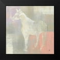 thumbnail image 2 of Studio Mousseau 20x20 Black Modern Framed Museum Art Print Titled - Dusk Pony, 2 of 5