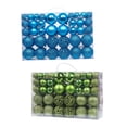 thumbnail image 1 of 200x Bola de Navidad Colgante Caja de Regalo Colgantes Inastillables Adornos de Navidad para Vacaciones año Nuevo Decoración de La Boda en Casa Sunnimix  bolas de colores, 1 of 8