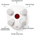 thumbnail image 2 of Masseur Électrique Portable pour Cuir Chevelu - Design Apaisant avec Fonction de Soin des Cheveux Rouges pour Nutrition Quotidienne du Cuir Chevelu et des Cheveux, Aide Ménagère Blanche, 2 of 4